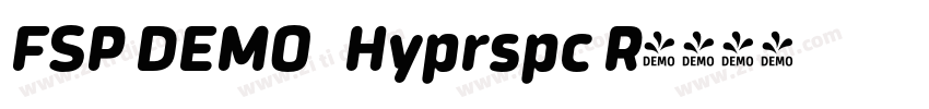 FSP DEMO   Hyprspc R字体转换